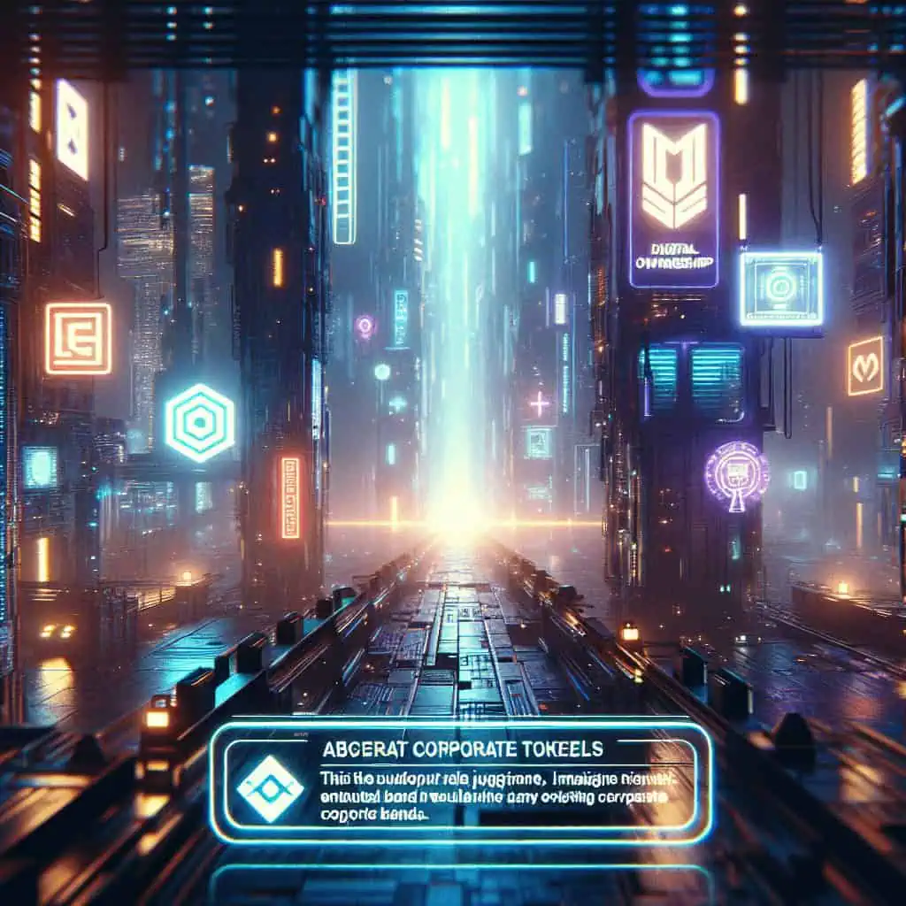 Cyberpunk cityscape with digital billboards of Hot Wheels NFTs under a dystopian sky