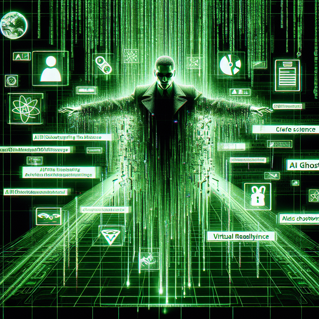 Image for: chatgpt_image_6f8f7968.png A futuristic lab scene with holographic AI interfaces and scientists, representing the infiltration of AI into academic research