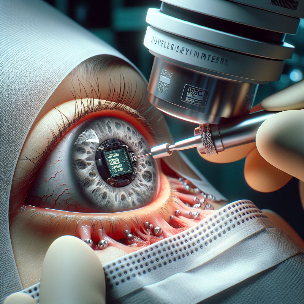 Illustration of Retina Implants: Tech Giants' New Surveillance Frontier?