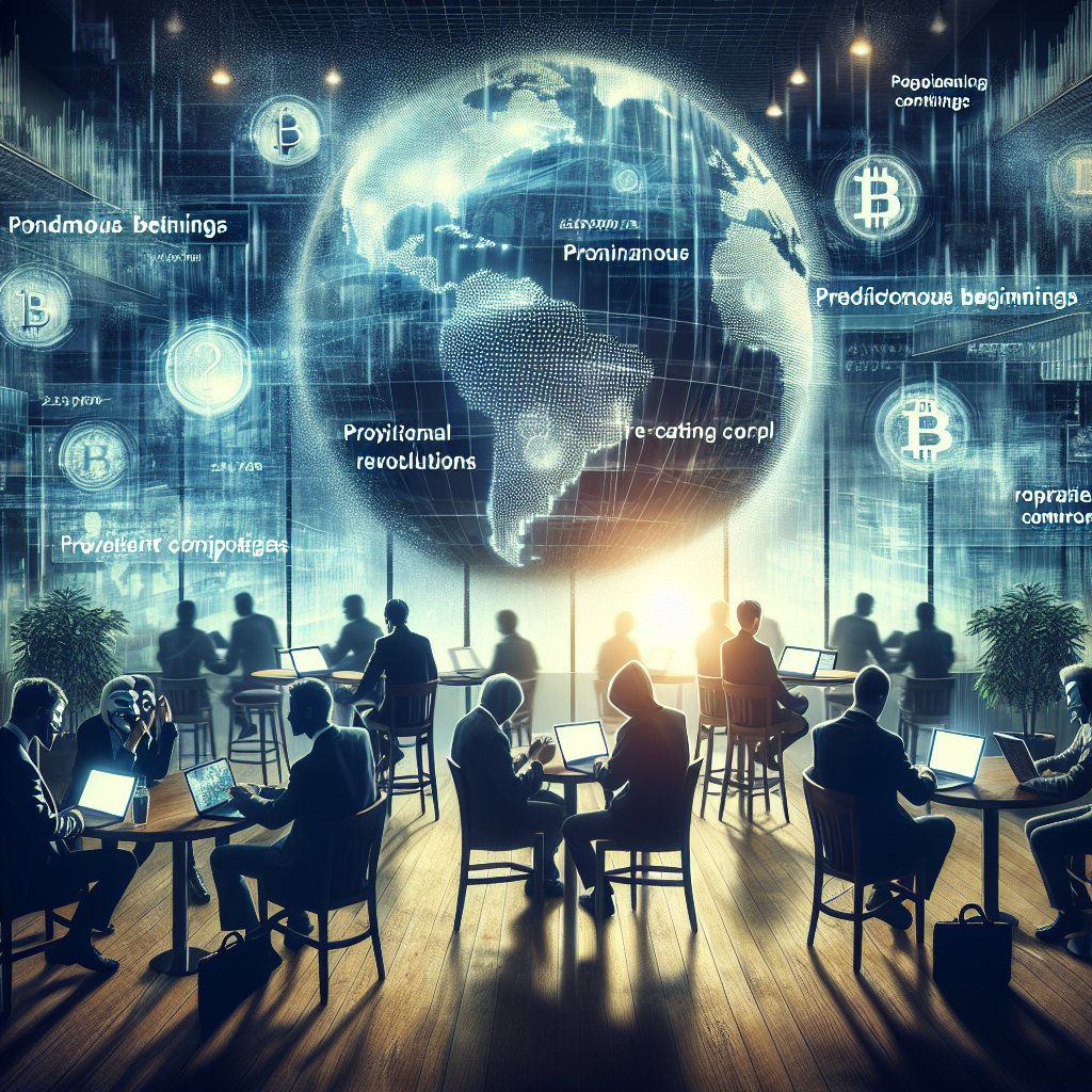 Image for: chatgpt_image_0db66afe.jpg Illustration of Crypto Prediction Markets: From Pioneers to Corporate Control