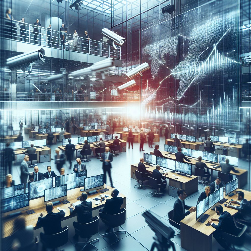 Illustration of Prediction Markets Surge Amidst Corporate and Surveillance Power Plays