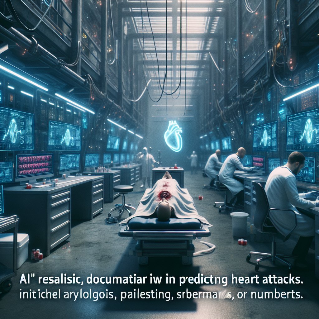 Image for: chatgpt_image_77a7b819.jpg Illustration of AI's Role in Predicting Heart Attacks: A Dystopian View