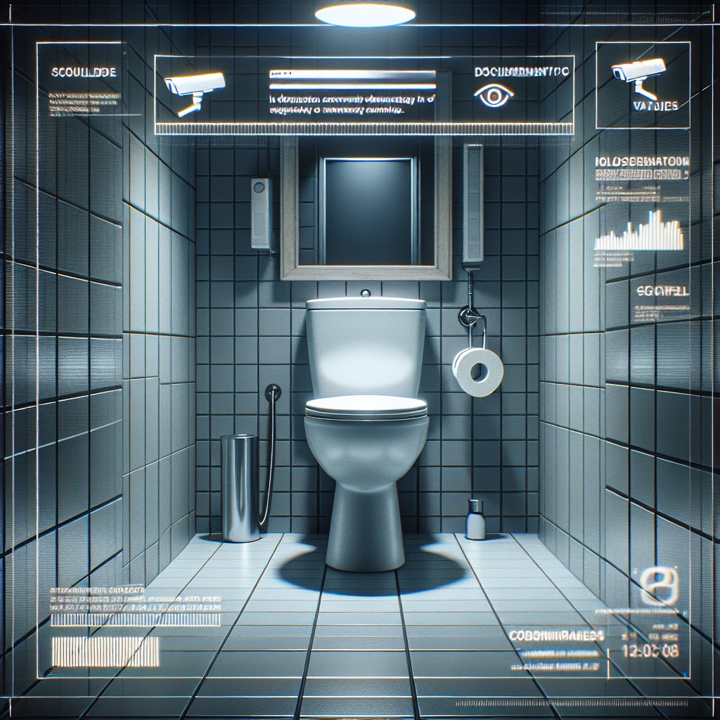 Illustration of Kohler's Toilet Camera: A New Era of Surveillance?