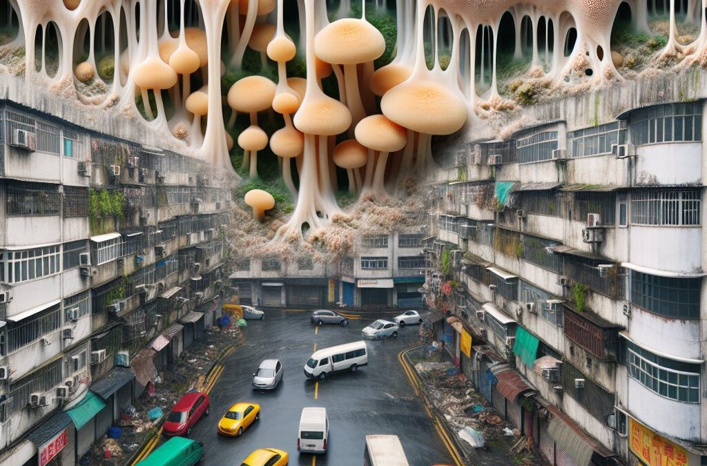Slime Mold: The Bio-Algorithm Reshaping Urban Dystopias