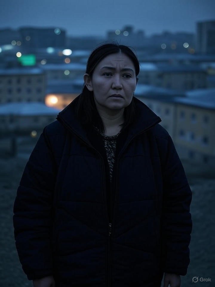 Image for: grok_image_51cee9dd.jpg Illustration of Kazakhstan's Crypto Crackdown: A Dystopian Surveillance Playbook