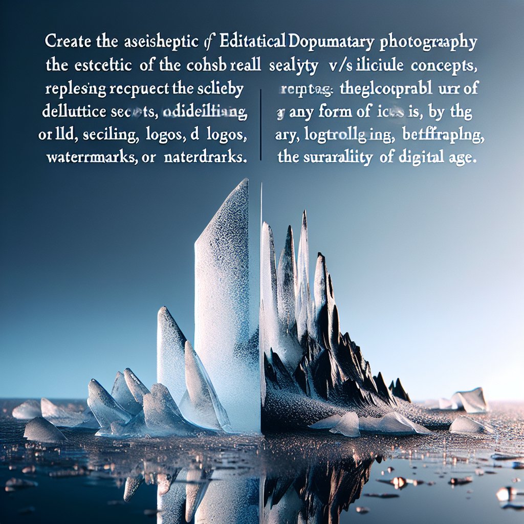 Illustration of The Slippery Secrets of Ice: A Digital Age Conundrum