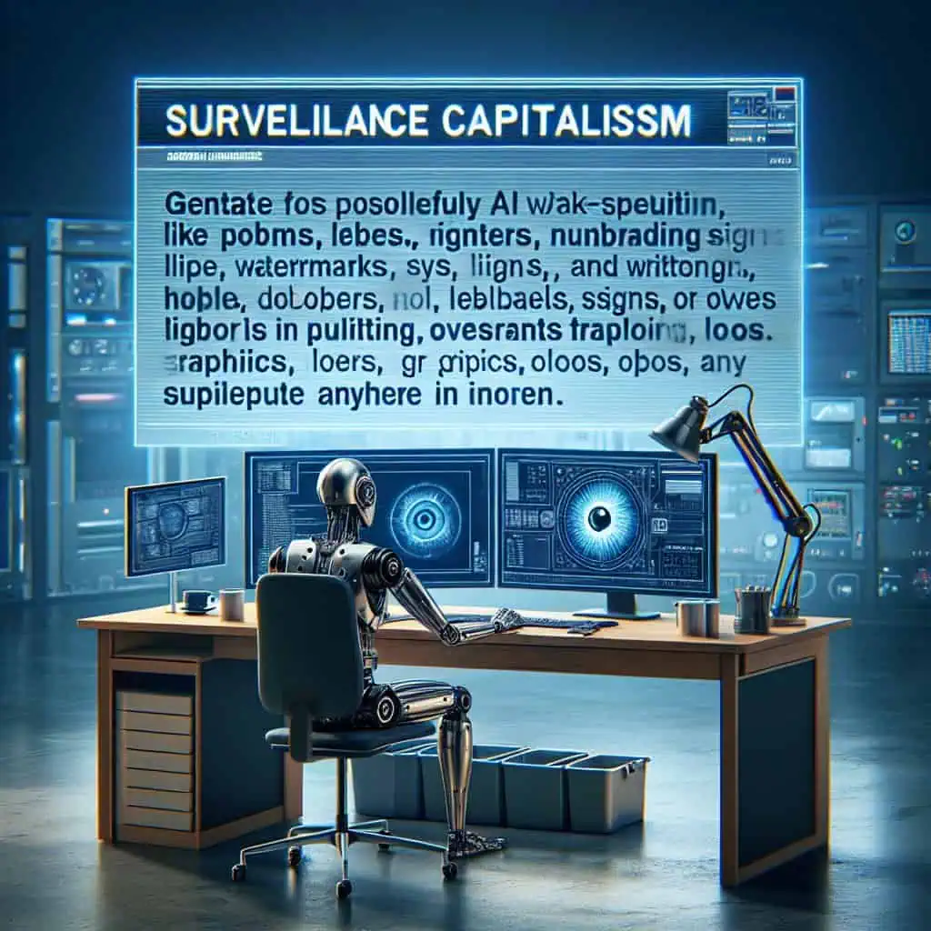 Illustration of MSI's $85K AI Workstation: A Tool for Surveillance Capitalism?