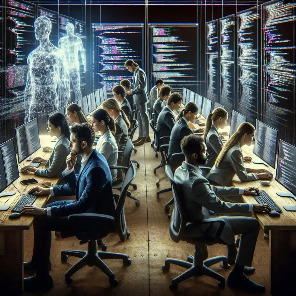 Illustration of AI Revolution: When Product Managers Become Coders