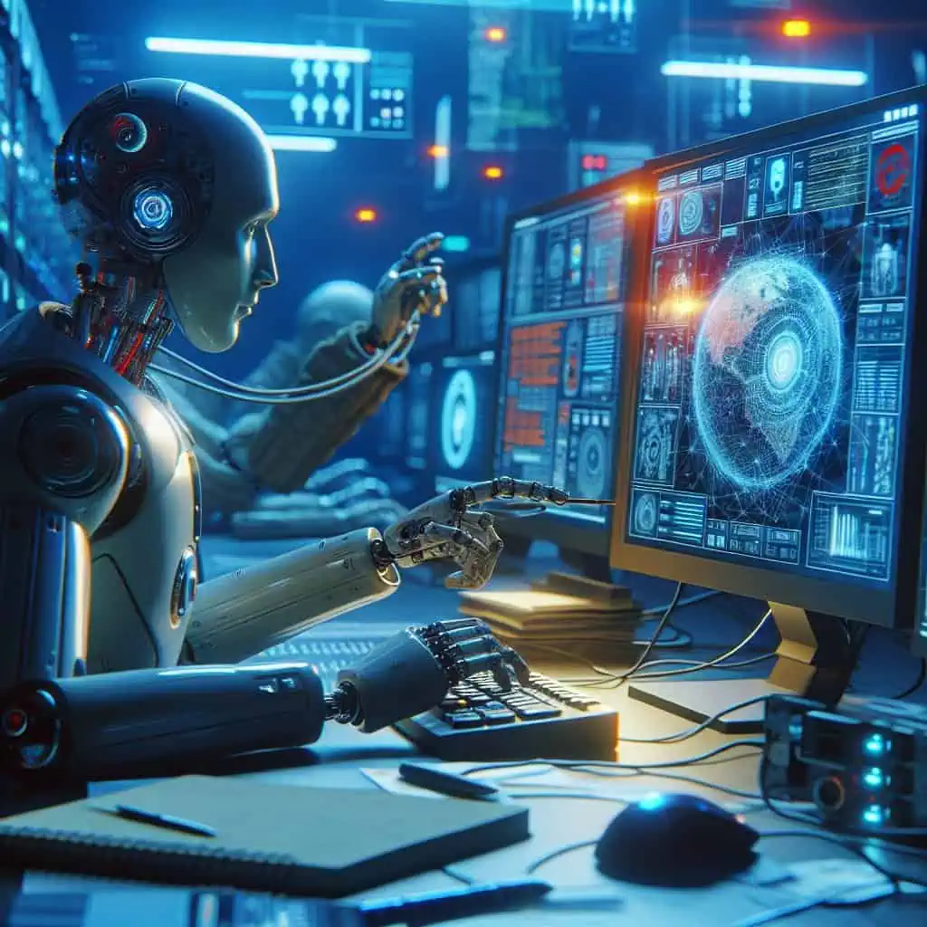 Illustration of Anthropic's Claude: AI Control Over Your Mac or Surveillance Tool?