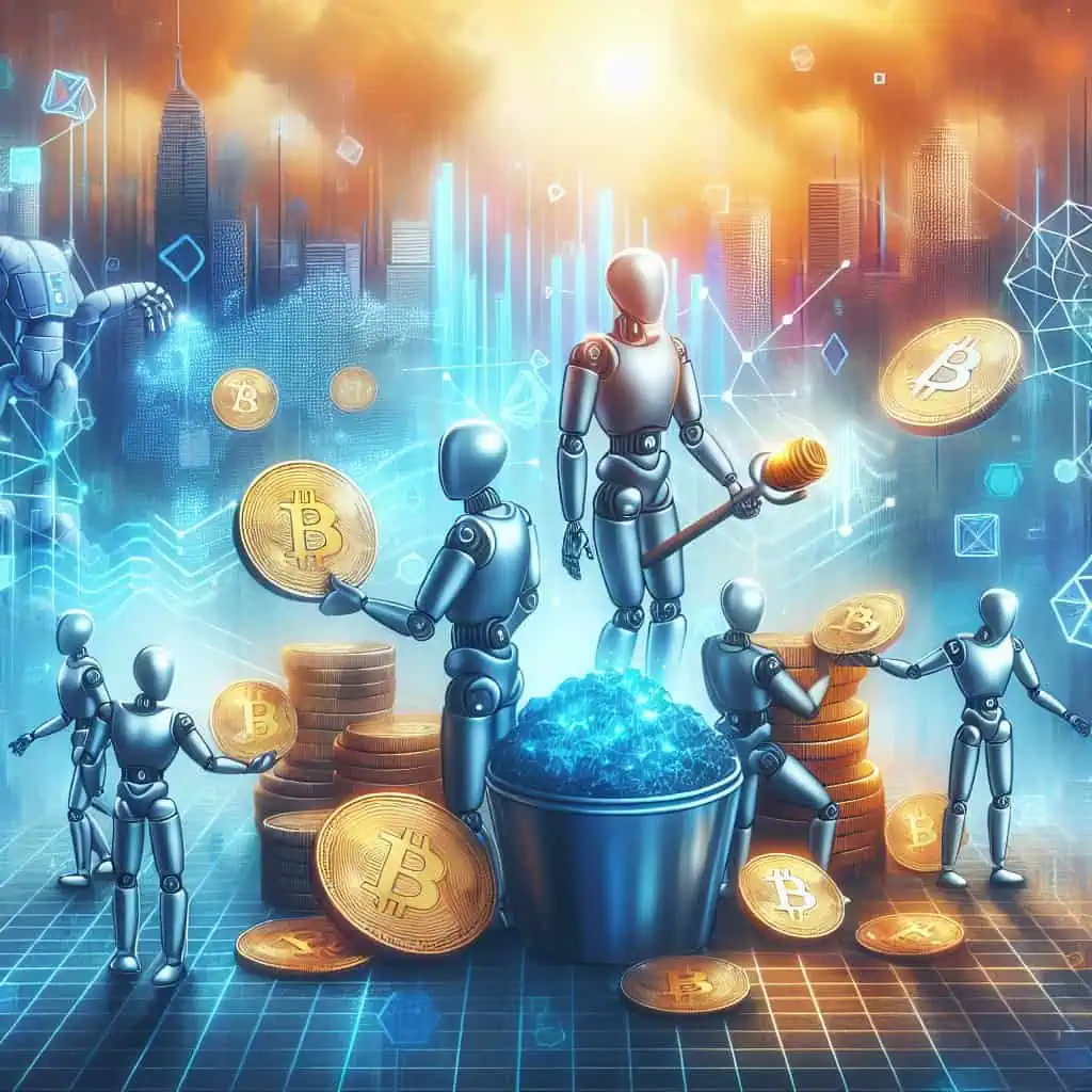 Illustration of AI Agents: Crypto's Unexpected Allies in the Digital Economy