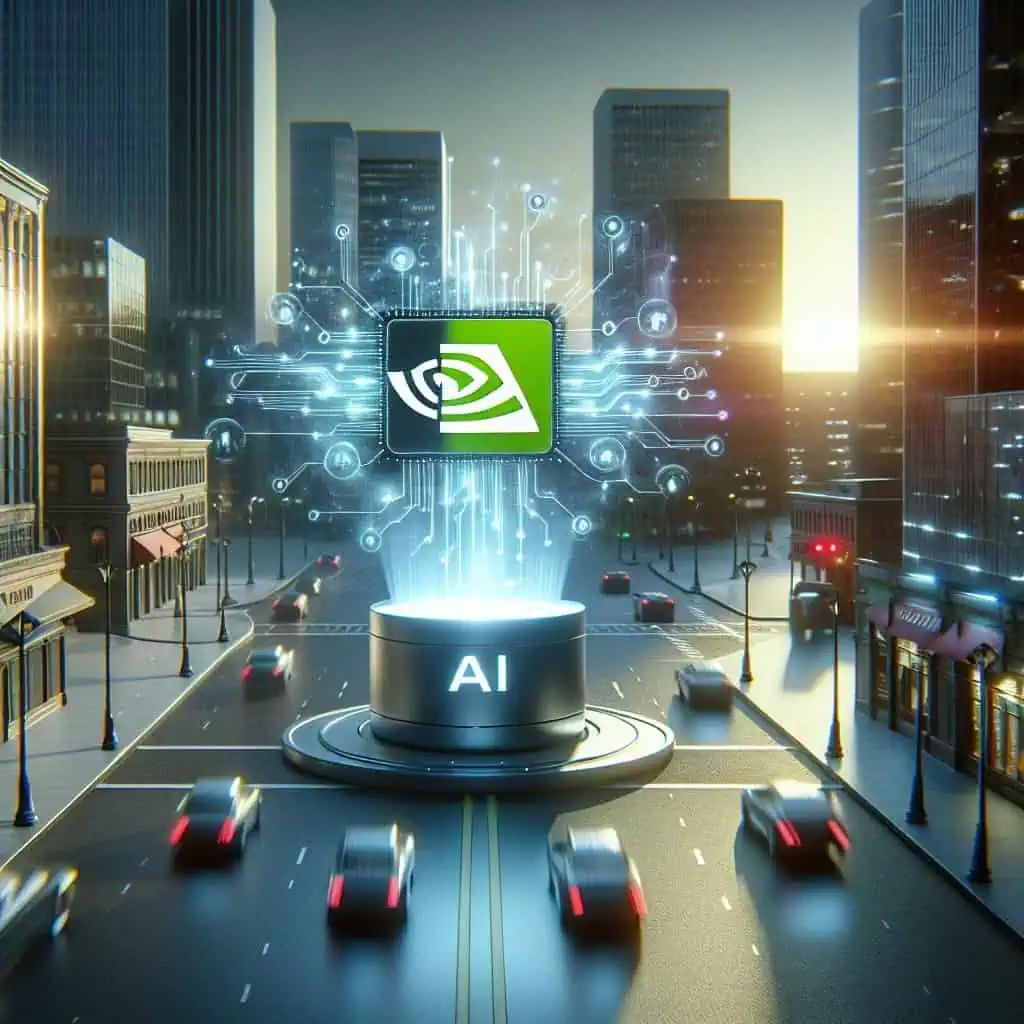 Illustration of Nvidia's AI Platform: The Next Frontier of Corporate Control?