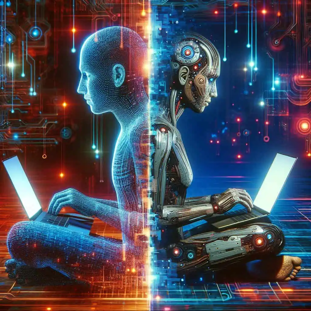 Illustration of Anthropic's AI: A Cybersecurity Savior or Threat?