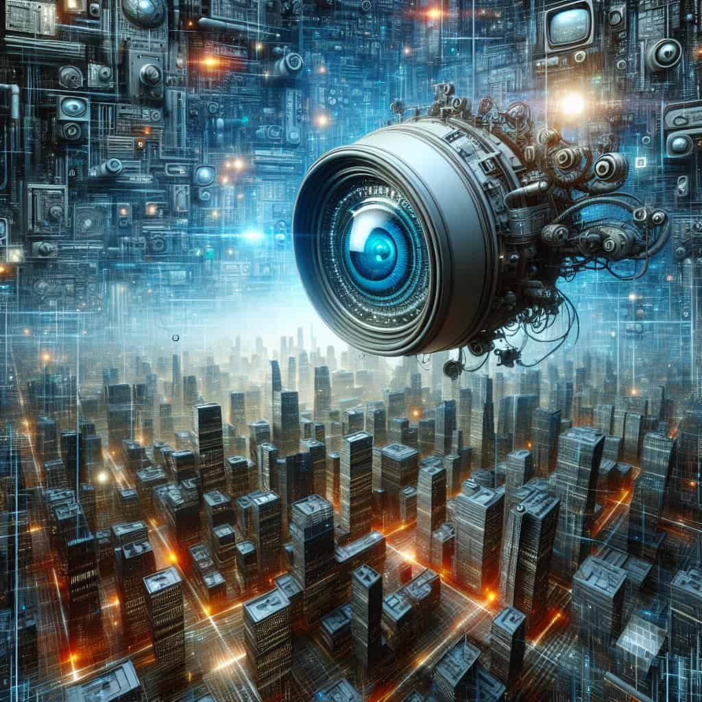 Illustration of Nvidia's AI Platform: A New Era of Corporate Surveillance?
