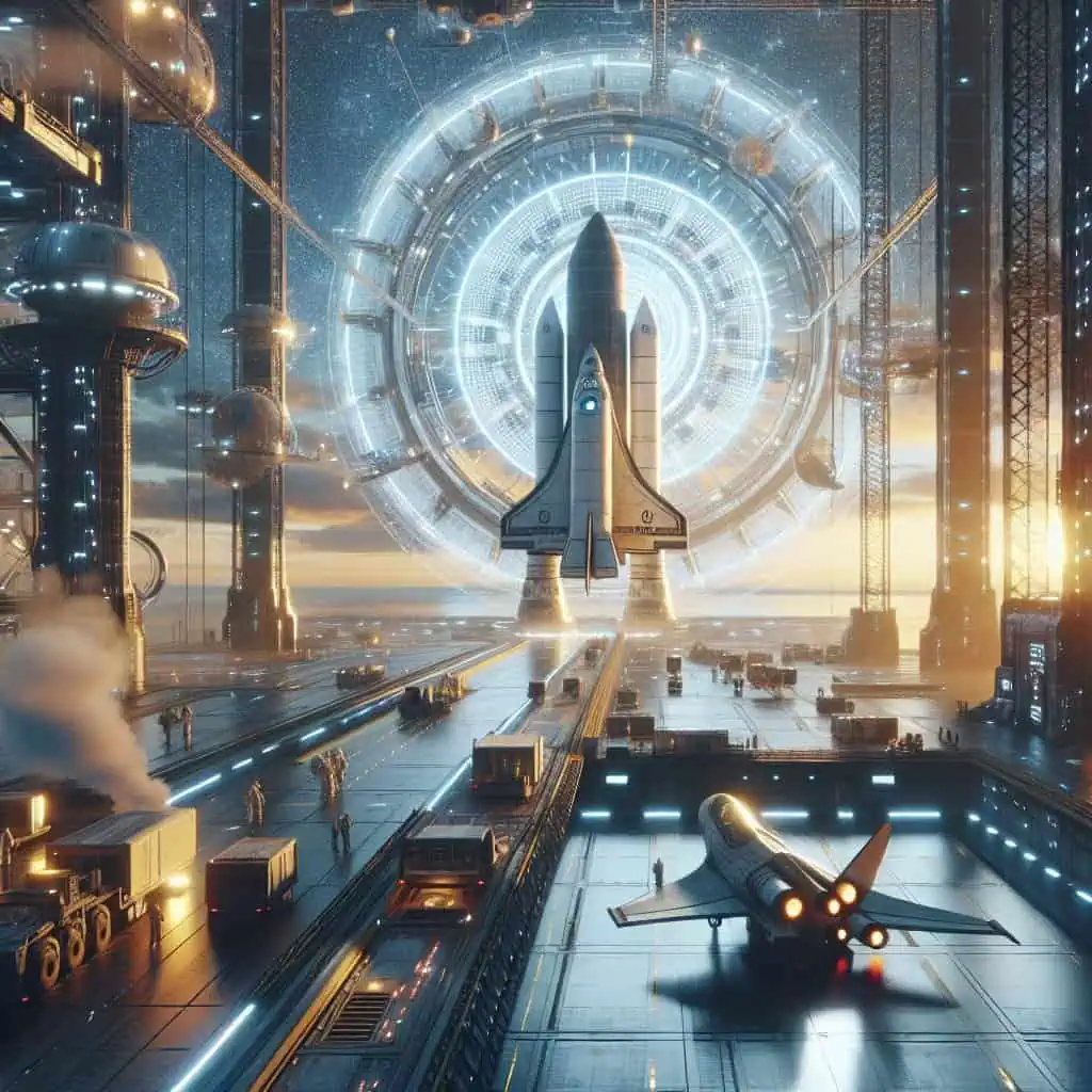 Illustration of SpaceX's $1.75 Trillion IPO: A Play for Galactic Domination?