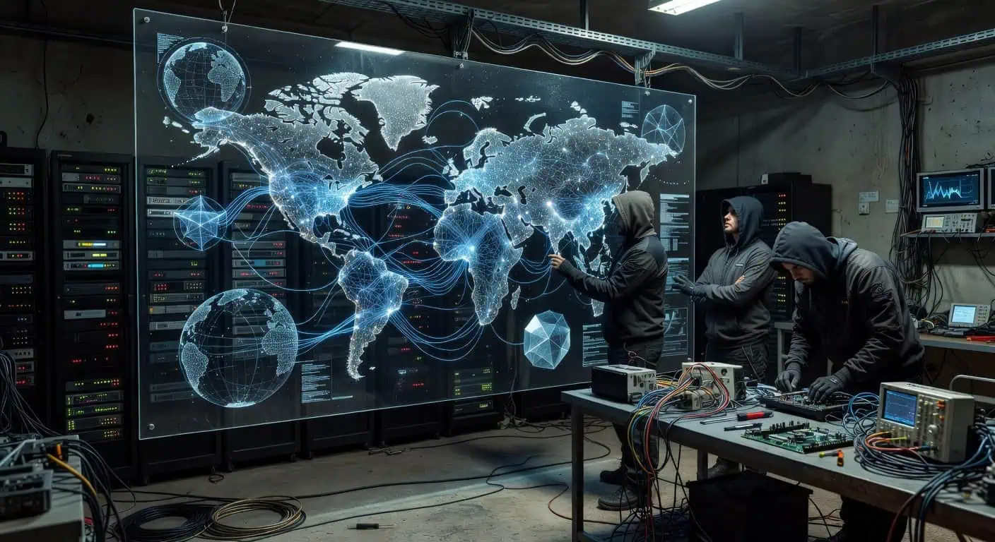 Illustration of AI World Models: The Blueprint for Digital Dominion