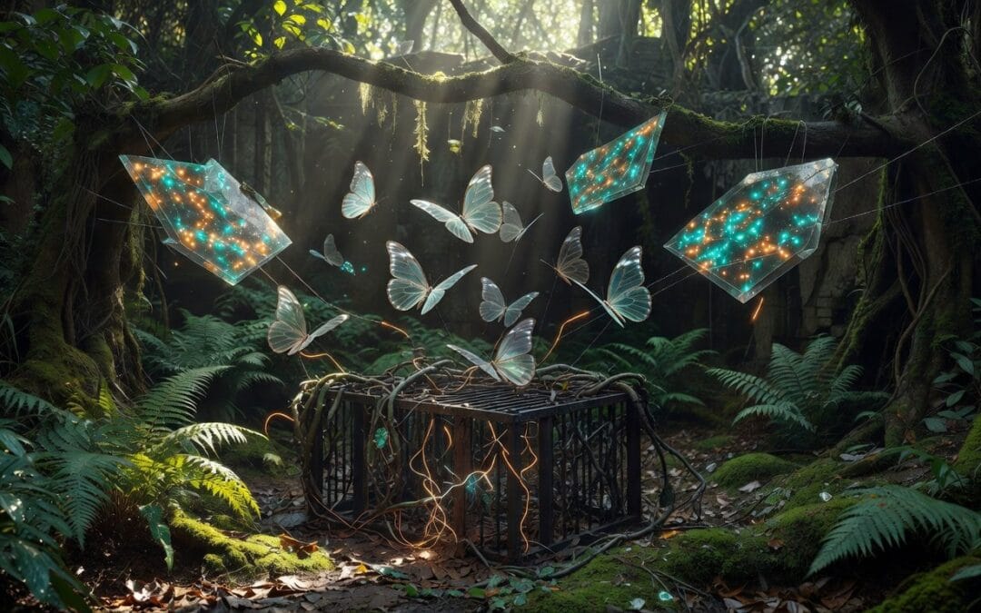 Glasswing’s Gaze: AI Patches & The Techno-Feudal Trap