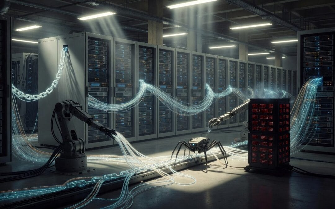 Orchestrating the Digital Panopticon: How AI Agents Forge Chains