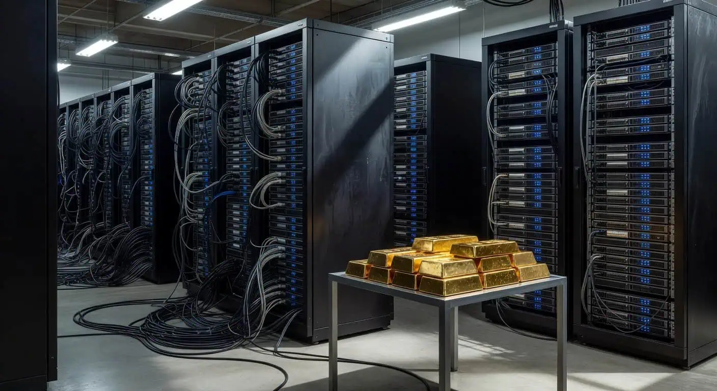 Illustration of Tokenized Treasuries: The New Chains of Centralized Financial Control