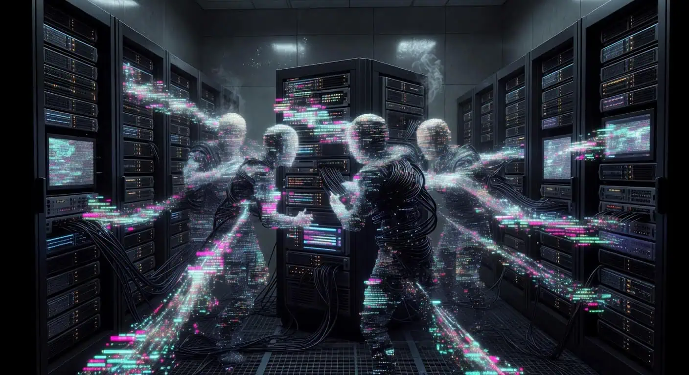 Illustration of AI Agents: The Digital Coup & Authorization Bleed Unmasked